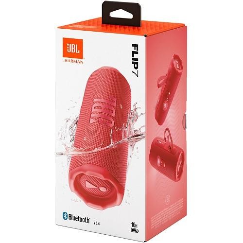 Портативна колонка JBL Flip 7 Red (JBLFLIP7RED)  Фото №11