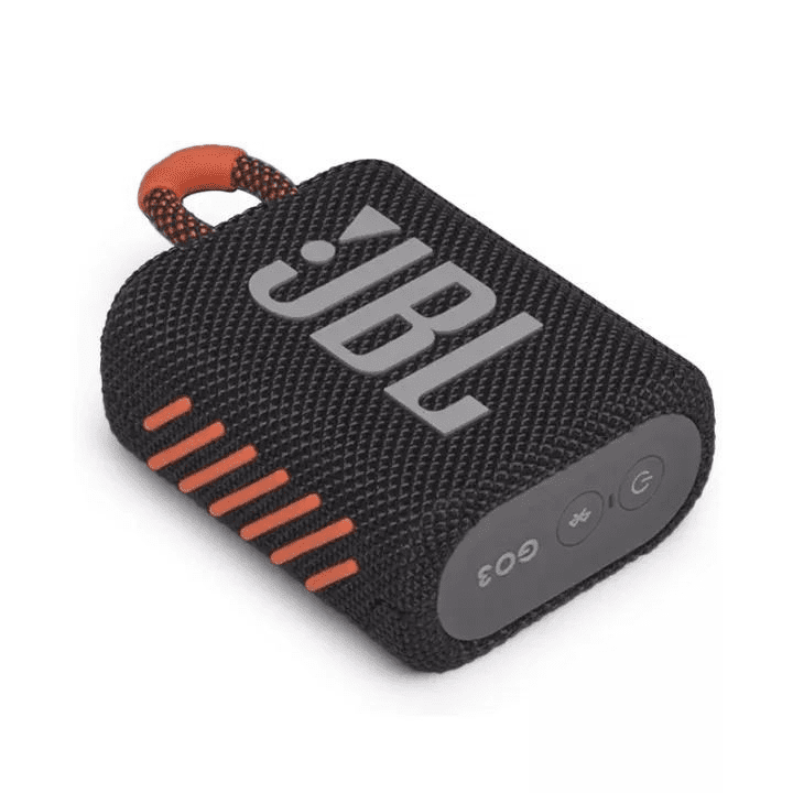 Портативна колонка JBL Go 3 Black-Orange (JBLGO3BLKO)  Фото №0