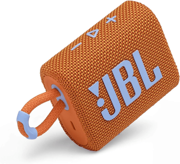 Портативна колонка JBL Go 3 Orange (JBLGO3ORG)  Фото №1