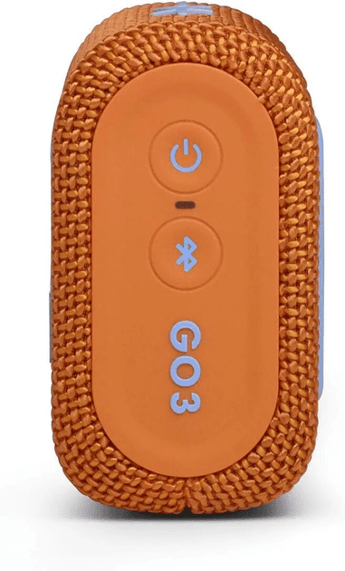 Портативна колонка JBL Go 3 Orange (JBLGO3ORG)  Фото №5