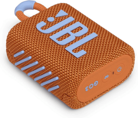 Портативна колонка JBL Go 3 Orange (JBLGO3ORG)  Фото №0