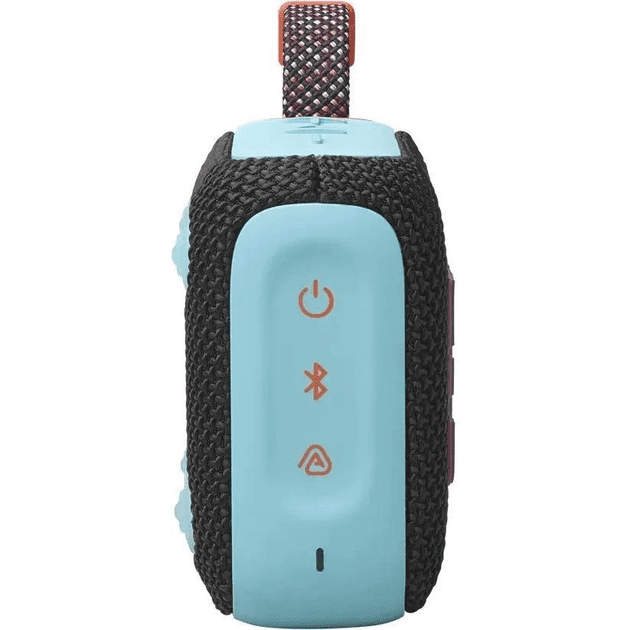 Портативна колонка JBL Go 4 Black Orange (JBLGO4BLKO)  Фото №0