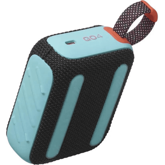 Портативна колонка JBL Go 4 Black Orange (JBLGO4BLKO)  Фото №3