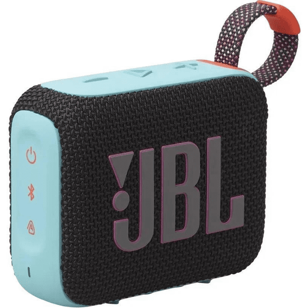 Портативна колонка JBL Go 4 Black Orange (JBLGO4BLKO)  Фото №4