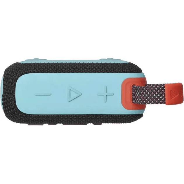 Портативна колонка JBL Go 4 Black Orange (JBLGO4BLKO)  Фото №5