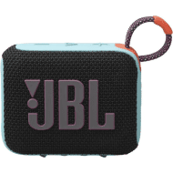 Портативна колонка JBL Go 4 Black Orange (JBLGO4BLKO) 