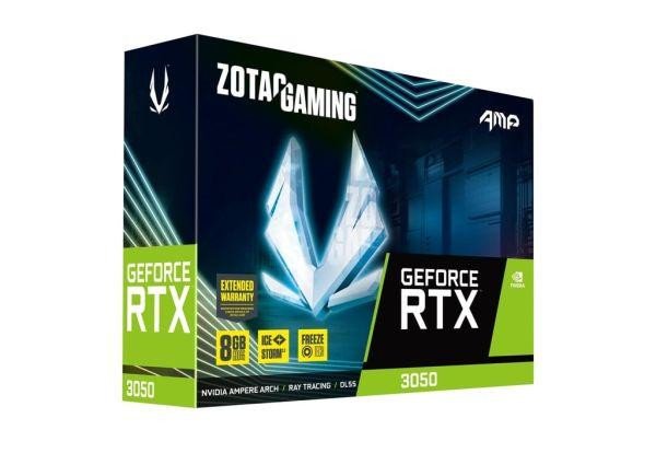 Відеокарта Zotac GAMING GeForce RTX 3050 AMP (ZT-A30500F-10M)  Фото №5