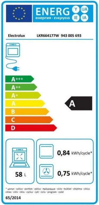 Электрическая плита Electrolux LKR664177W  Фото №1