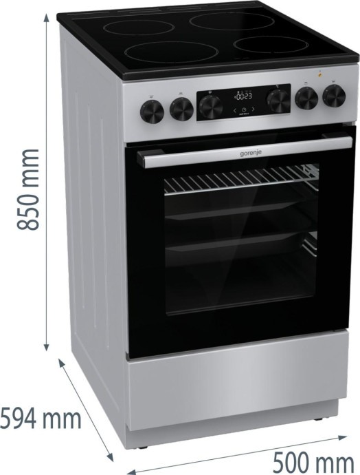 Електрична плита Gorenje GEC5C41SG  Фото №5