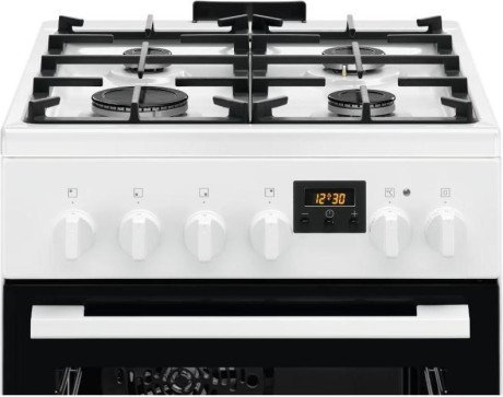 Комбинированная плита Electrolux LKK520211W  Фото №0
