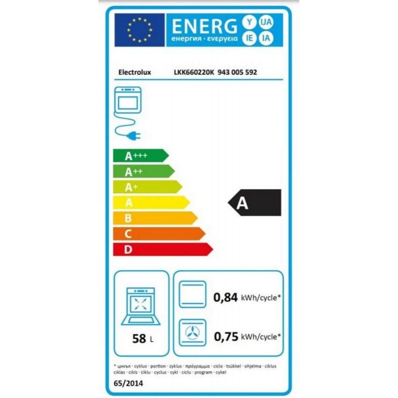 Комбинированная плита Electrolux LKK660220K  Фото №2