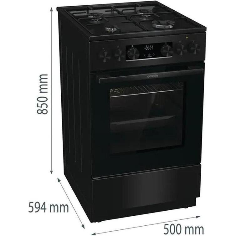 Комбінована плита Gorenje GKS5C70BJ  Фото №8