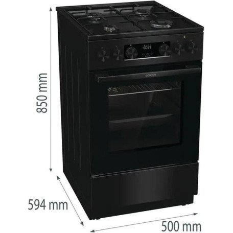 Комбінована плита Gorenje GKS5C70BJ  Фото №8