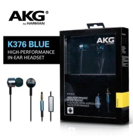 Наушники с микрофоном AKG K376 Blue  Фото №8