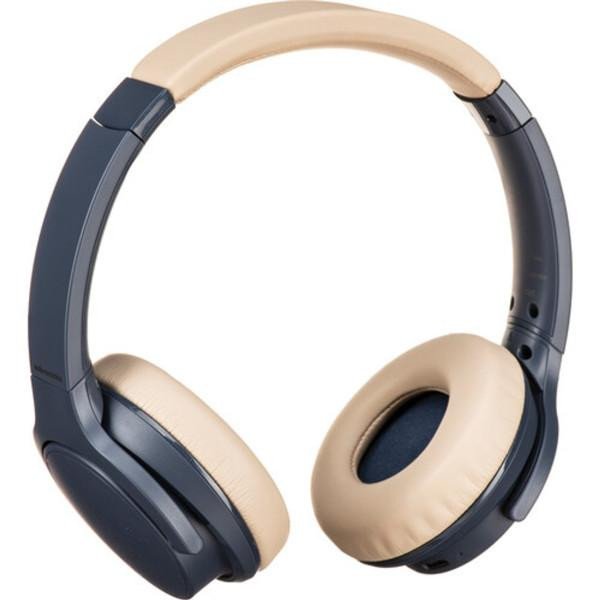 Наушники с микрофоном Audio-Technica ATH-S220BT Navy/Beige (ATHS220BTNBG)  Фото №5