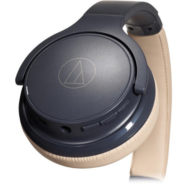 Наушники с микрофоном Audio-Technica ATH-S220BT Navy/Beige (ATHS220BTNBG)  Фото №8