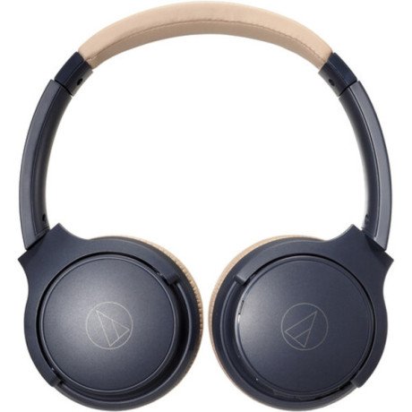 Наушники с микрофоном Audio-Technica ATH-S220BT Navy/Beige (ATHS220BTNBG)  Фото №7
