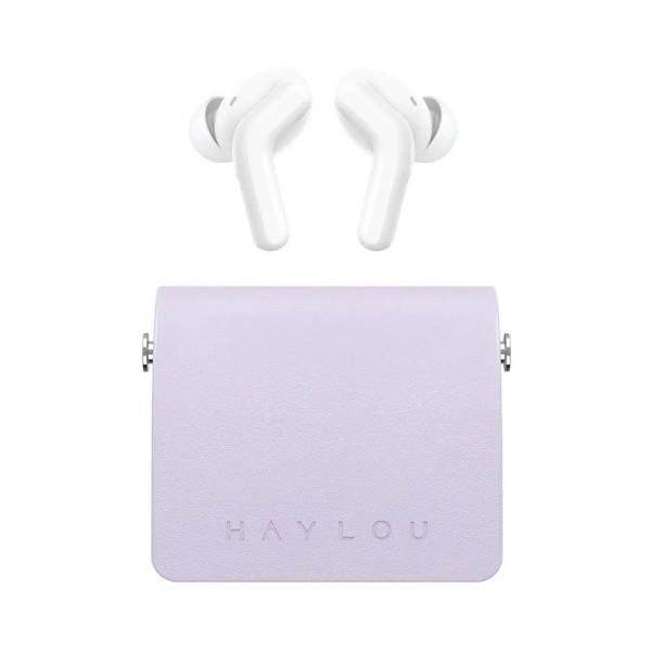 Навушники TWS Haylou Lady Bag Purple  Фото №1