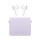 Навушники TWS Haylou Lady Bag Purple  Фото №6