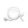 Навушники TWS Honor CHOICE Earbuds X5e White  Фото №3