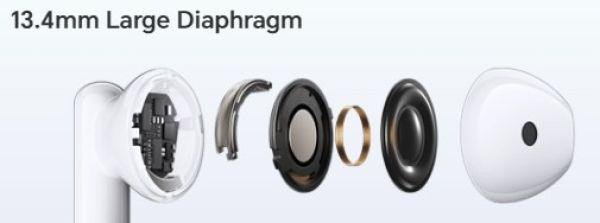 Навушники TWS Honor Earbuds X5 White  Фото №0