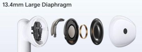 Навушники TWS Honor Earbuds X5 White  Фото №0