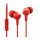 Навушники з мікрофоном JBL C100SI Red Навушники з мікрофоном JBL C100SI Red