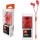Навушники з мікрофоном JBL C100SI Red  Фото №4