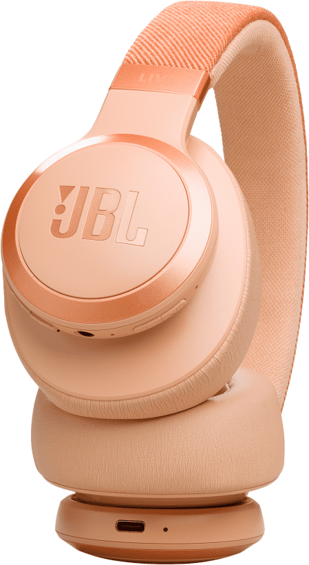 Навушники з мікрофоном JBL Live 770NC Sandstone (JBLLIVE770NCSAT)  Фото №3