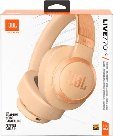 Навушники з мікрофоном JBL Live 770NC Sandstone (JBLLIVE770NCSAT)  Фото №0