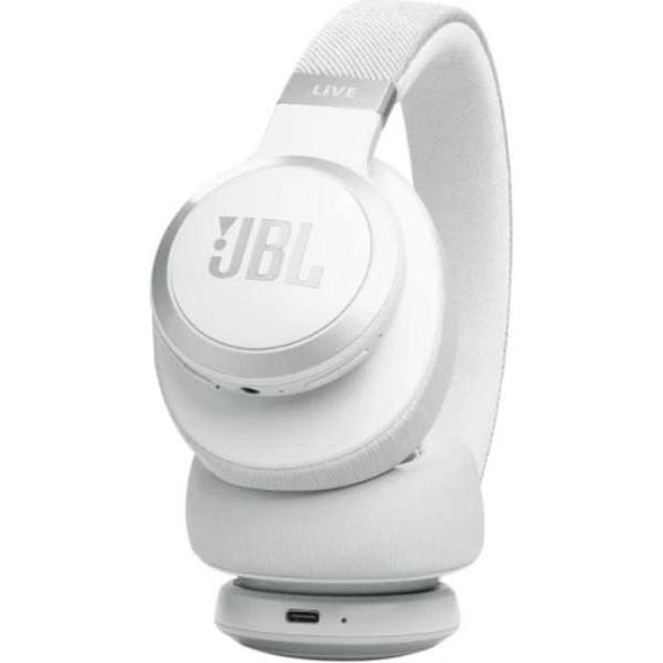 Наушники с микрофоном JBL Live 770NC White (JBLLIVE770NCWHT)  Фото №4
