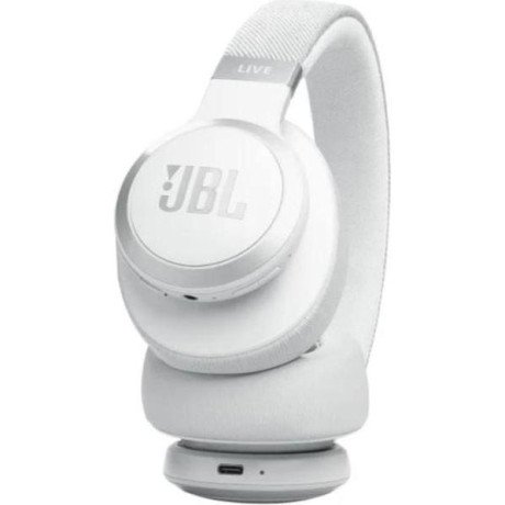 Наушники с микрофоном JBL Live 770NC White (JBLLIVE770NCWHT)  Фото №4
