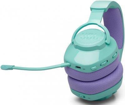 Наушники с микрофоном JBL Quantum 360 Wireless Teal (JBLQTUM360CYN)  Фото №5