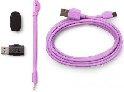 Наушники с микрофоном JBL Quantum 360 Wireless Purple (JBLQTUM360PUR)  Фото №7