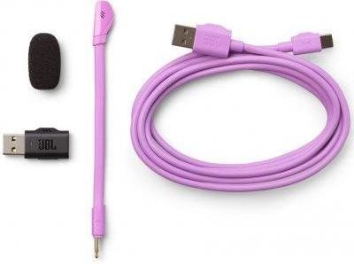 Навушники з мікрофоном JBL Quantum 360 Wireless Purple (JBLQTUM360PUR)  Фото №17