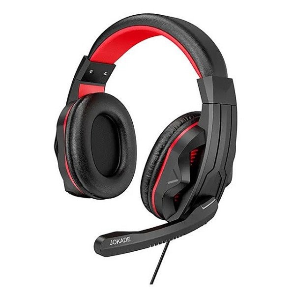 Навушники з мікрофоном JOKADE JD013 Black/Red