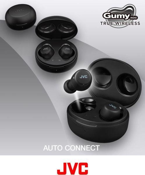 Навушники TWS JVC Gumy Mini HA-Z55T Black  Фото №4