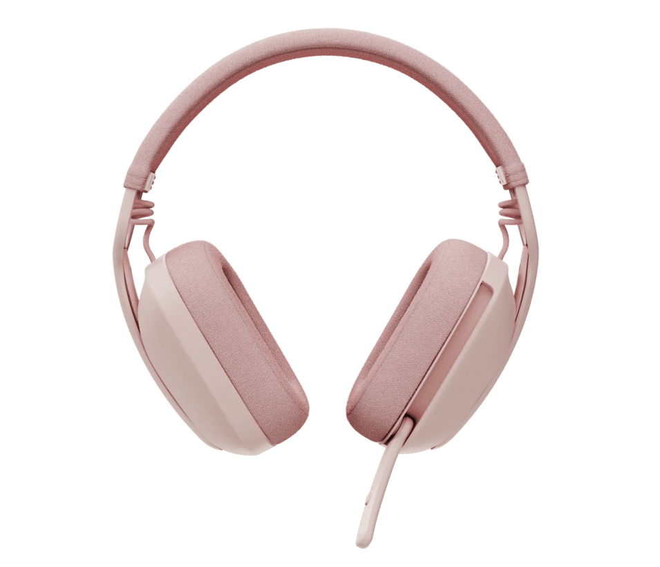 Навушники з мікрофоном Logitech Zone Vibe 100 Rose (981-001224)