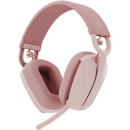 Навушники з мікрофоном Logitech Zone Vibe 100 Rose (981-001224)  Фото №0
