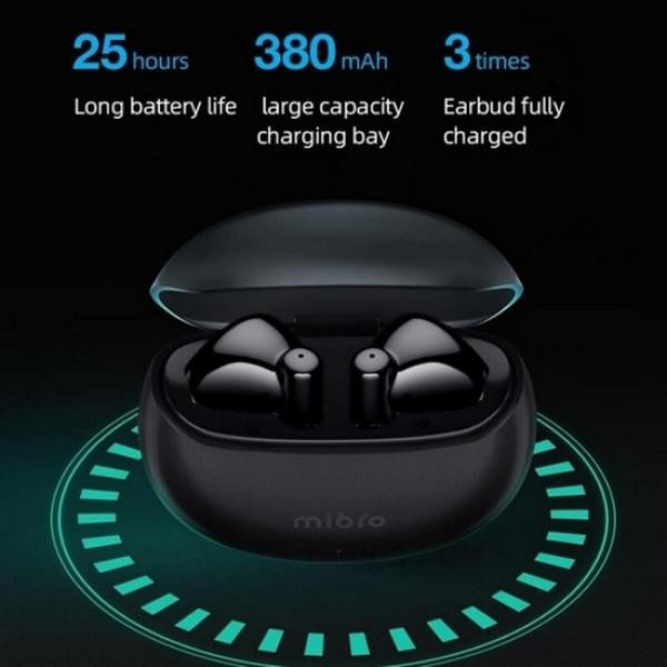 Навушники TWS Mibro Earbuds 2 Black  Фото №0