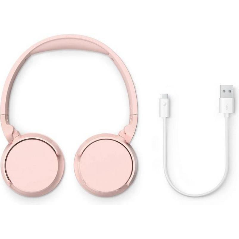 Наушники с микрофоном Philips TAH4209 Pink (TAH4209PK/00)  Фото №5