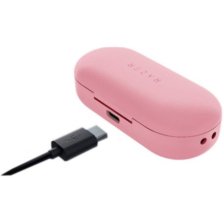 Наушники TWS Razer Hammerhead True Wireless Quartz Pink (RZ12-02970600-R3M1)  Фото №0