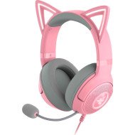 Навушники з мікрофоном Razer Kraken Kitty V2 Quartz (RZ04-04730200-R3M1) 