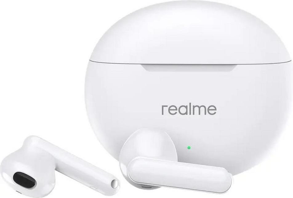 Навушники TWS realme Buds T01 White  Фото №1