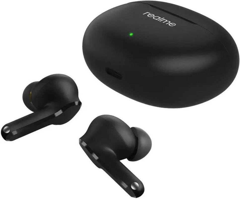 Навушники TWS realme Buds T110 Black  Фото №0