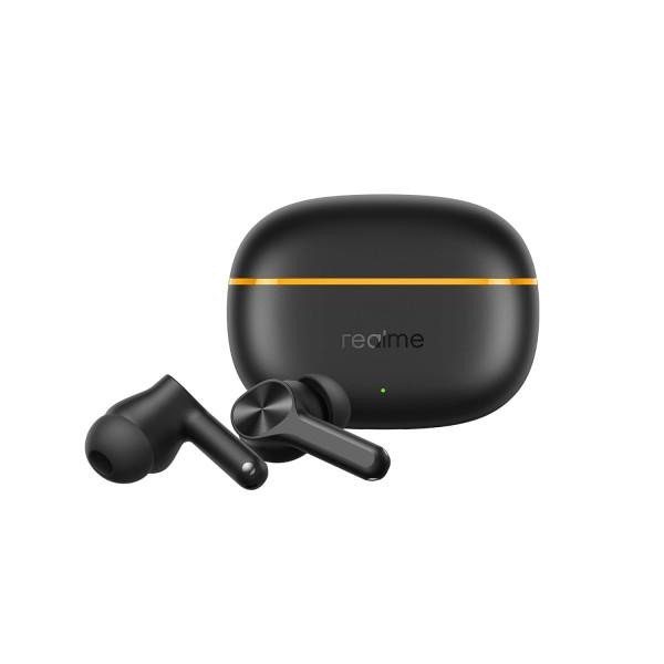 Навушники TWS realme Buds T200 Lite Volt Black  Фото №2