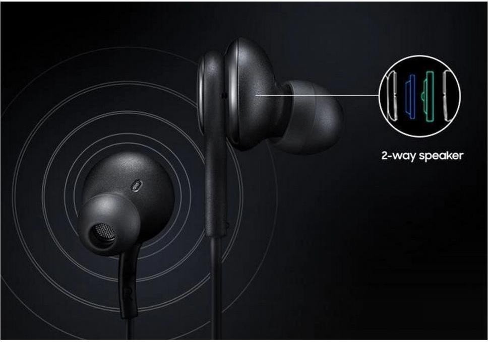 Навушники з мікрофоном Samsung EO-IA500BBEGRU Black  Фото №6