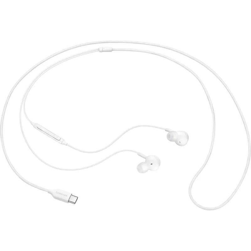 Навушники з мікрофоном Samsung EO-IC100 White (EO-IC100BWEGRU)  Фото №0