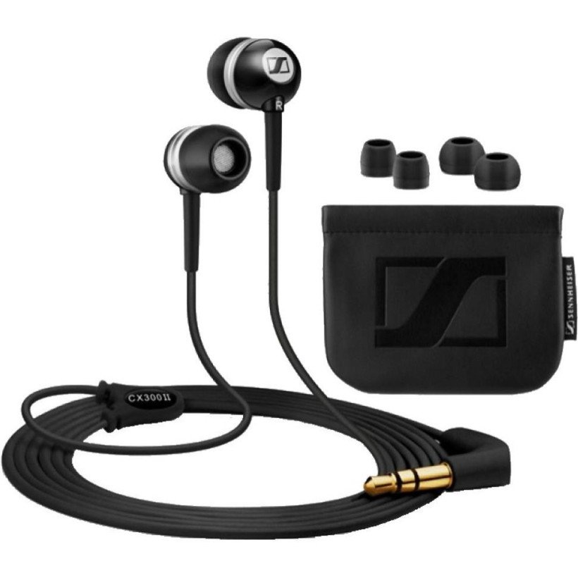 Наушники без микрофона Sennheiser CX 300-II Precision Black (502737)