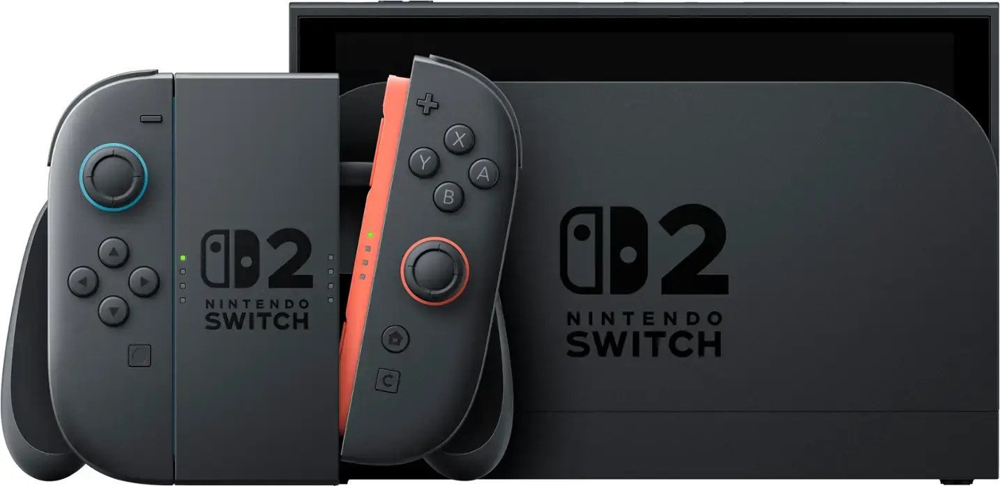 Портативная игровая приставка Nintendo Switch 2 Black Mario Kart World Bundle (0045496321529)  Фото №4